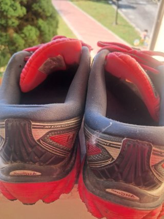 Scarpe Brooks Glycerin 14 Grigio Rosso