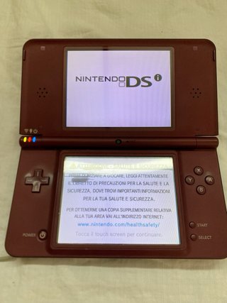 Nintendo DSi XL Bordeaux da riparare