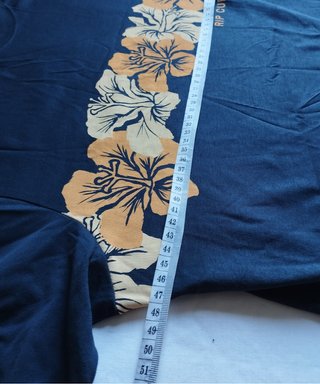 Camiseta Rip Curl flores hawaianas negra Talla S