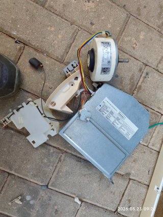 Hitachi RAS-E10HB Motor y Placa Electrónica