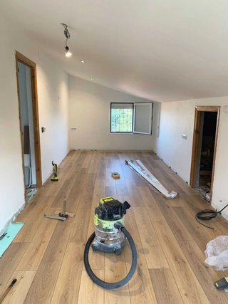 Instalación de suelo laminado