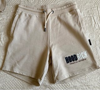 Conjunto Hoodrich Camiseta y Short Beige Talla XS