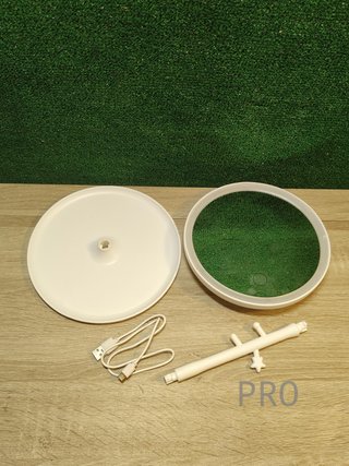 Specchio da trucco ricaricabile con luce