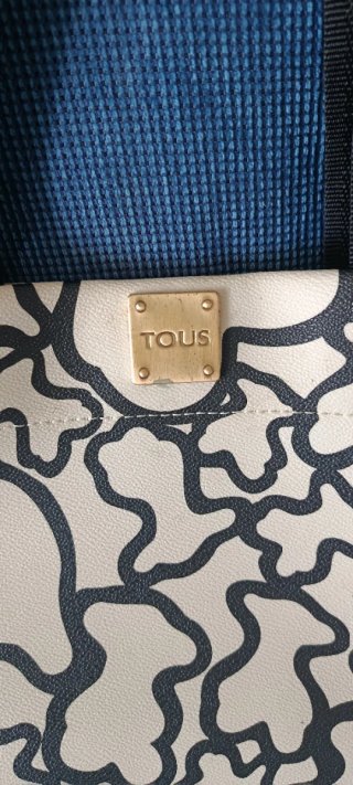 Bolso Tous Negro y Beige