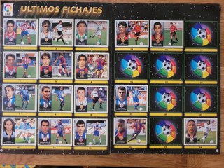 Álbum Cromos Liga 98-99 Colecciones Este