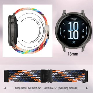Correa Nylon MiKoyi Garmin Venu 3S 41mm