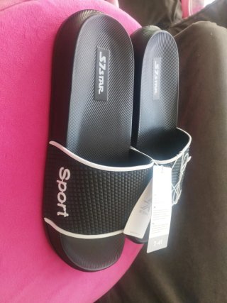 Chanclas 7STAR Hombre Talla 41 Negras
