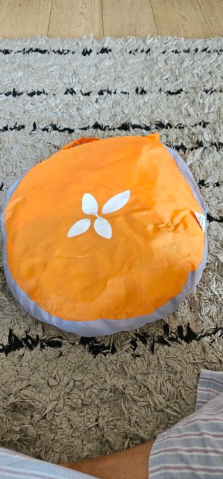 Tienda de campaña infantil naranja
