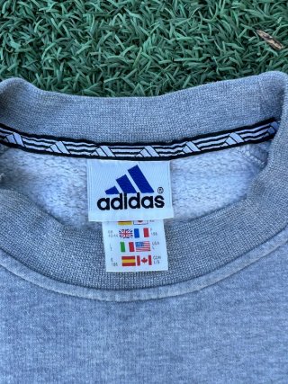 SUDADERA CROPPED ADIDAS VINTAGE
