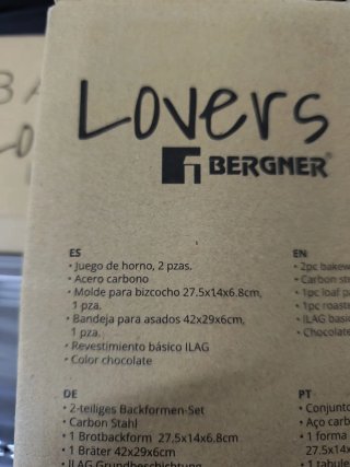 Set 2 Teglie da Forno Bergner Bake Lovers