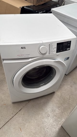 Lavadora AEG 8 kg A+++ 2ª Mano blanco