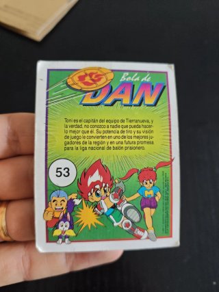 Cromo Bola de Dragón Toni