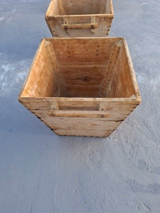 2 altesas de madera panadería