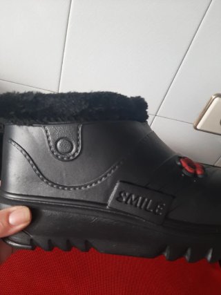 Botines negros forrados talla 39
