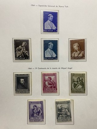 Sellos Nuevos Vaticano 1931 a 1979.