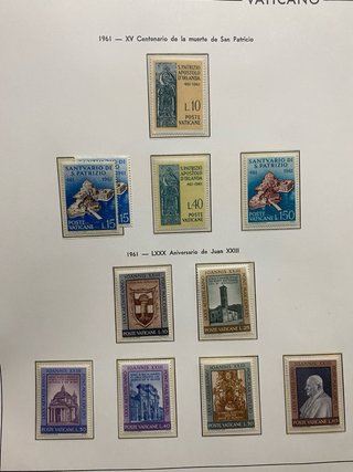 Sellos Nuevos Vaticano 1931 a 1979.