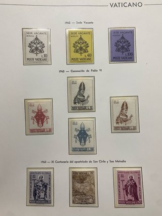 Sellos Nuevos Vaticano 1931 a 1979.