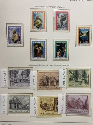 Sellos Nuevos Vaticano 1931 a 1979.