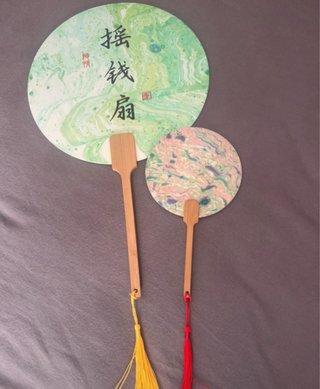 Abanicos Paipai Pintado a Mano