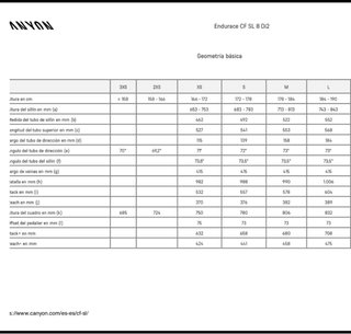 Canyon Endurace CF SL 8 Di2 2023