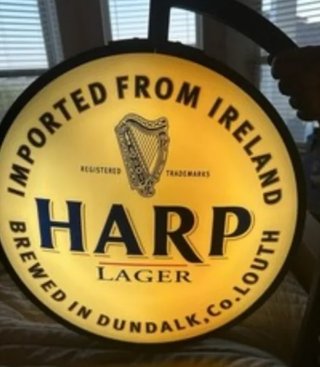 Luz giratoria Harp Lager
