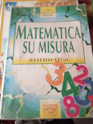 Libro di matematina per la scuola media