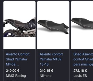 Asiento Confort Shad MT09