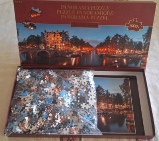 Puzzle Panorâmico - 1000 Peças  "Falta 1 Peça"