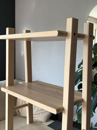 Estantería baño VILTO IKEA de madera maciza