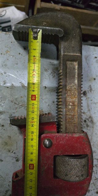 Llave Stillson SUPER-EGO 36