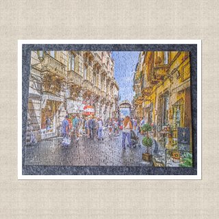 Puzzle 500 piezas Street scenery