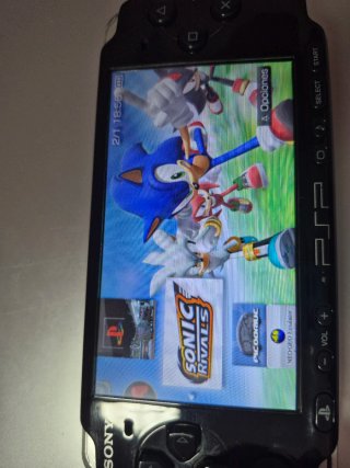 PSP 3000 Sony Negra Funcional