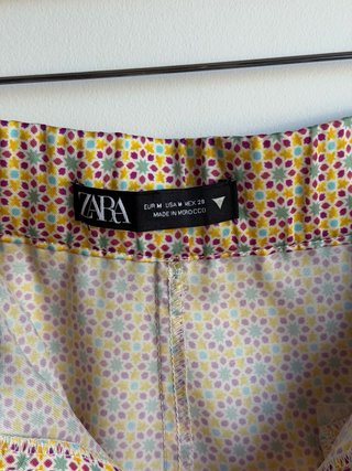 Shorts Zara Estampado