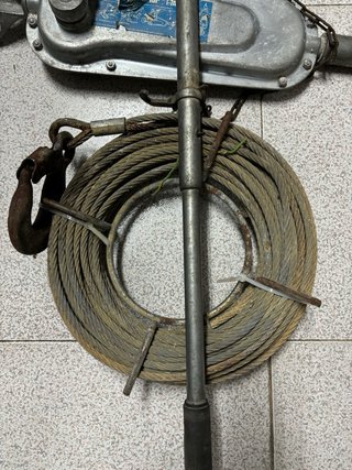 Tractel Tirfor T-7A con cable