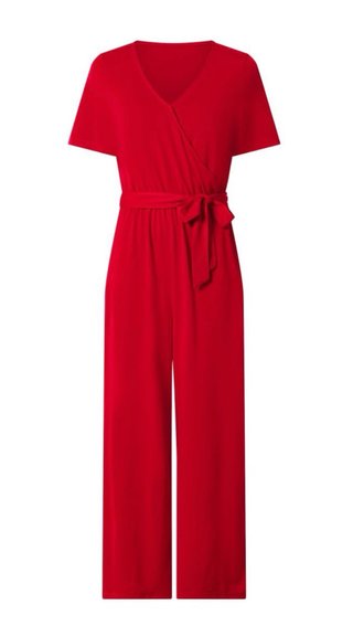 Mono rojo cruzado talla única