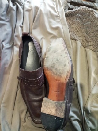 Zapatos BOSS Hombre Marrones