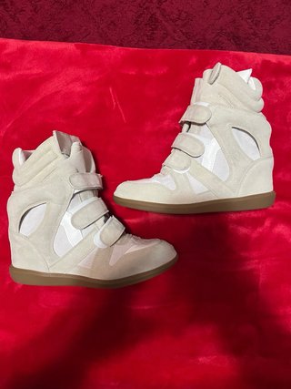 Isabel Marant Sneakers Beige/Blanc