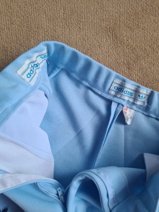 Shorts Adidas vintage blu