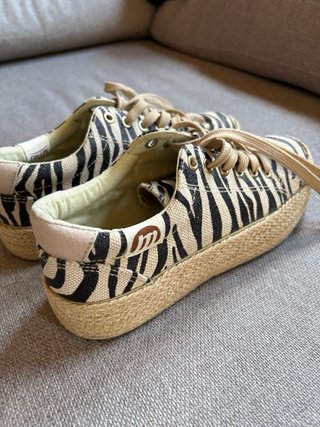 Zapatillas Mustang Talla 39 Animal Print