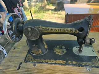 Base Máquina Coser Singer Hierro Fundido