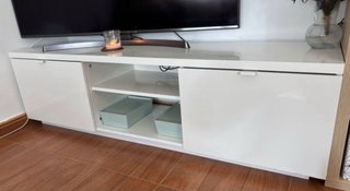 Mueble TV blanco