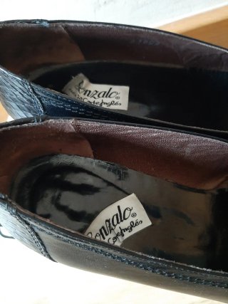 Zapatos Negros Gonzalo Talla 38