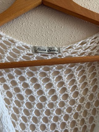 Jersey de hilo blanco talla única