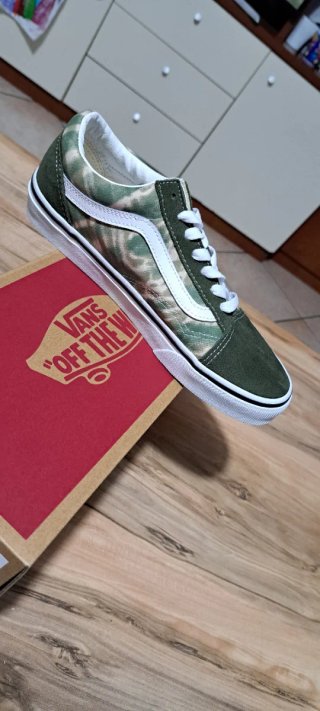 Scarpe Vans Unisex Verde Multicolor