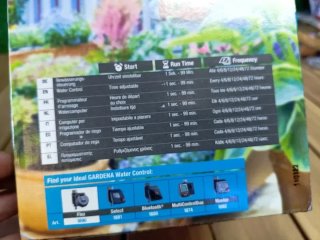 Gardena Programador de riego Flex riego automático