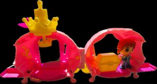 Carruaje real Pinypon con princesa