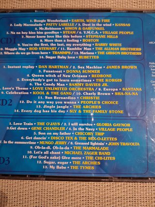CD El Mejor Disco De Los 70 Vol. 2 (3 CDs)