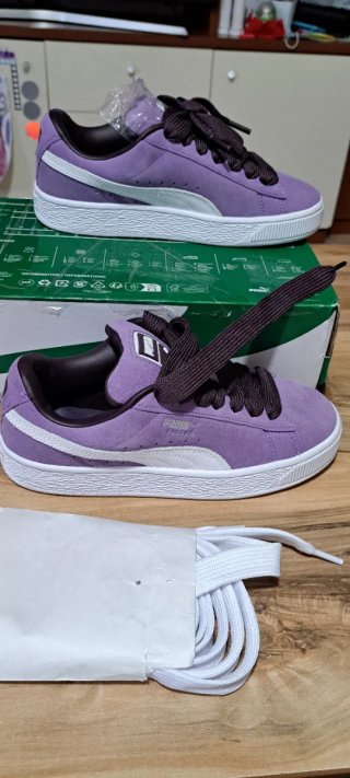 Scarpe Puma Donna Viola Bianche