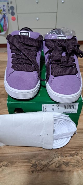 Scarpe Puma Donna Viola Bianche