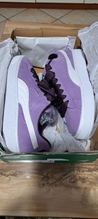 Scarpe Puma Donna Viola Bianche